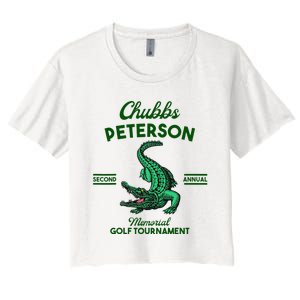 Memorial Golf Tournament Funny Golf Women's Crop Top Tee