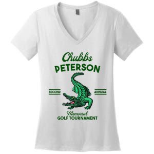 Memorial Golf Tournament Funny Golf Women's V-Neck T-Shirt