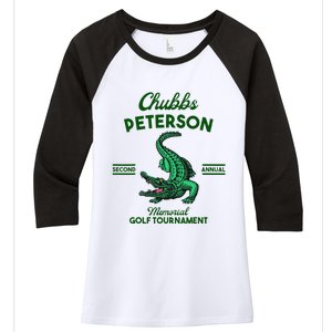 Memorial Golf Tournament Funny Golf Women's Tri-Blend 3/4-Sleeve Raglan Shirt