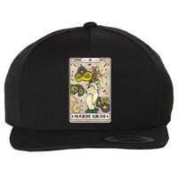 Mardi Gras Tarot Card Lover Wool Snapback Cap