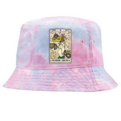 Mardi Gras Tarot Card Lover Tie-Dyed Bucket Hat