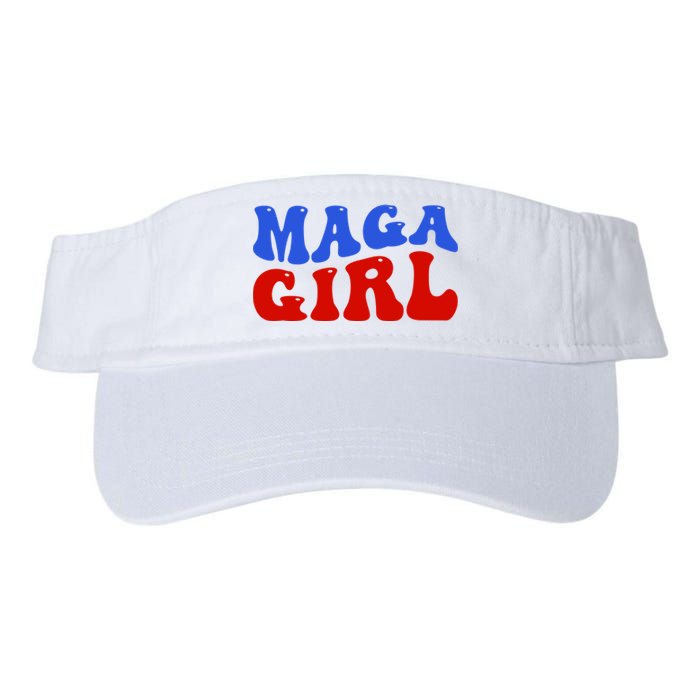 Maga Girl Trump 2024 Valucap Bio-Washed Visor