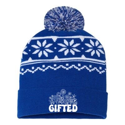 Matching Gifted Teacher Education Team School Crew Funny Gift USA-Made Snowflake Beanie