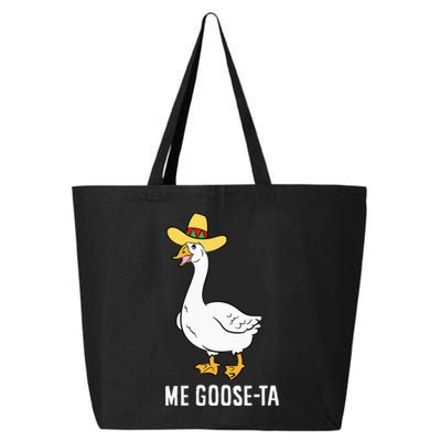 Me Goose Ta Mexican Funny Spanish Goose Pun 25L Jumbo Tote