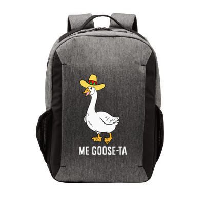 Me Goose Ta Mexican Funny Spanish Goose Pun Vector Backpack