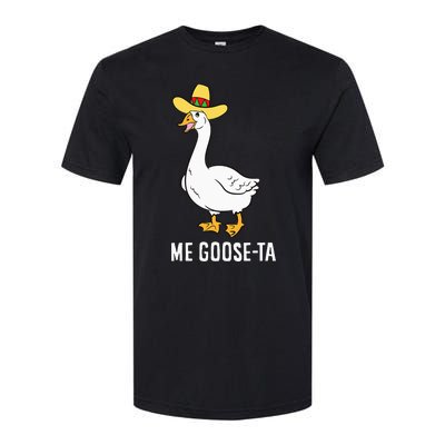 Me Goose Ta Mexican Funny Spanish Goose Pun Softstyle CVC T-Shirt