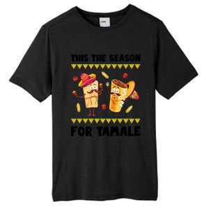 Mexican Gift Tis The Season For Tamale Gift Spicy Food Gift Holiday Meaningful G Tall Fusion ChromaSoft Performance T-Shirt