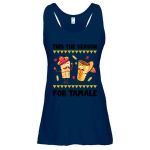 Mexican Gift Tis The Season For Tamale Gift Spicy Food Gift Holiday Meaningful G Ladies Essential Flowy Tank