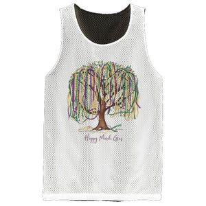 Mardi Gras Tree Beads New Orleans 2025 Festival Bead Tree Mesh Reversible Basketball Jersey Tank