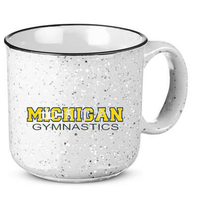 Michigan Gymnastics Tumbling Gear Gymnast Dance 15oz Campfire Ceramic Mug