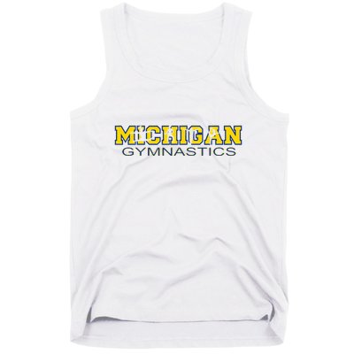 Michigan Gymnastics Tumbling Gear Gymnast Dance Tank Top