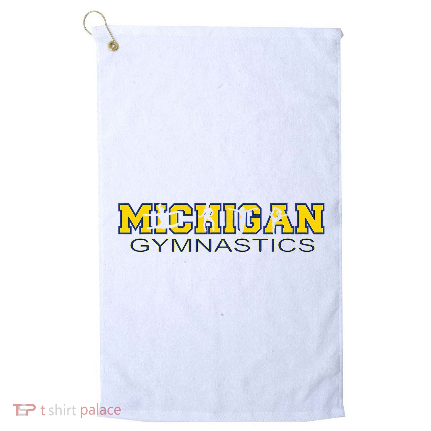 Michigan Gymnastics Tumbling Gear Gymnast Dance Golf Towel
