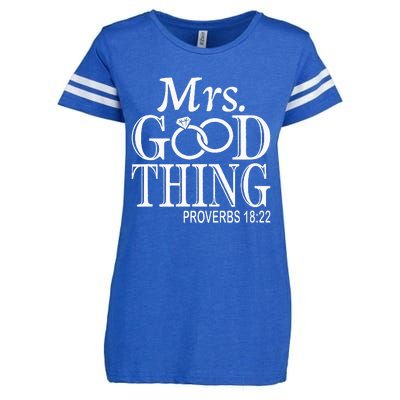 Mrs Good Thing Enza Ladies Jersey Football T-Shirt