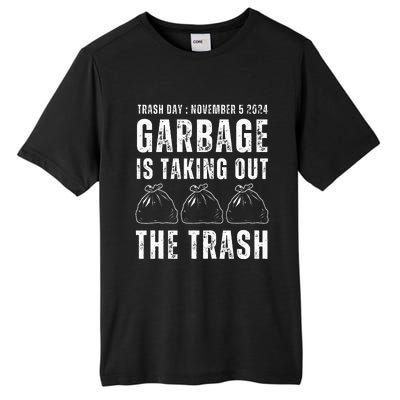 Maga Garbage Trash Day November 5 Garbage Taking Out Trash Tall Fusion ChromaSoft Performance T-Shirt