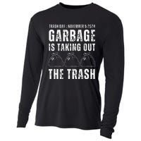 Maga Garbage Trash Day November 5 Garbage Taking Out Trash Cooling Performance Long Sleeve Crew