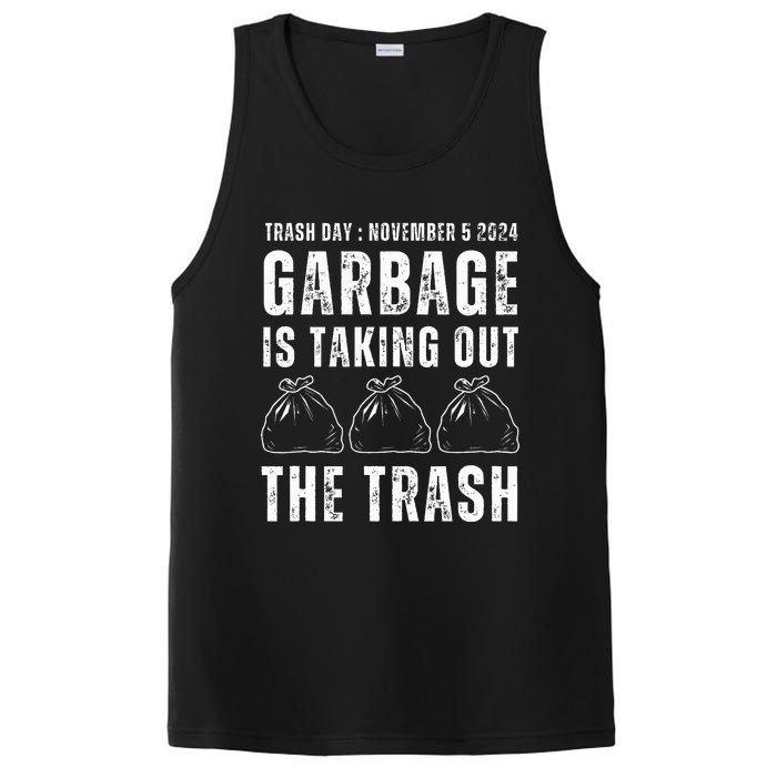 Maga Garbage Trash Day November 5 Garbage Taking Out Trash PosiCharge Competitor Tank