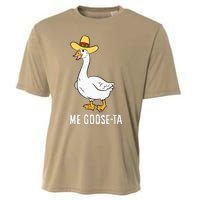 Me Goose Ta Mexican Funny Spanish Goose Pun Cooling Performance Crew T-Shirt