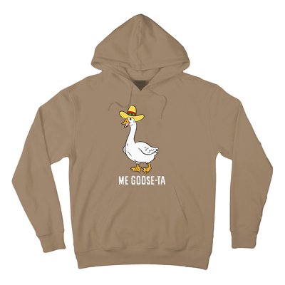 Me Goose Ta Mexican Funny Spanish Goose Pun Hoodie