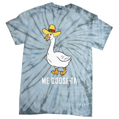 Me Goose Ta Mexican Funny Spanish Goose Pun Tie-Dye T-Shirt