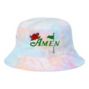 Masters Golf Tournament Golfing Amen Floral Master Golfer Tie Dye Newport Bucket Hat