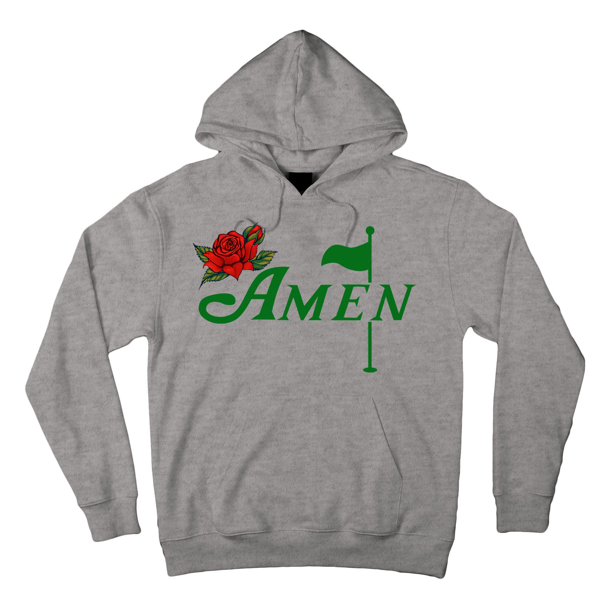 Masters Golf Tournament Golfing Amen Floral Master Golfer Tall Hoodie