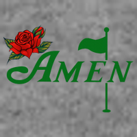 Masters Golf Tournament Golfing Amen Floral Master Golfer Tall Hoodie