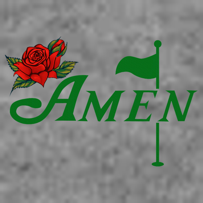 Masters Golf Tournament Golfing Amen Floral Master Golfer Tall Hoodie