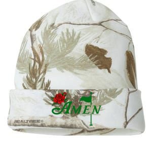 Masters Golf Tournament Golfing Amen Floral Master Golfer Kati Licensed 12" Camo Beanie