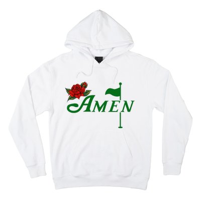 Masters Golf Tournament Golfing Amen Floral Master Golfer Hoodie