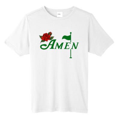 Masters Golf Tournament Golfing Amen Floral Master Golfer Tall Fusion ChromaSoft Performance T-Shirt