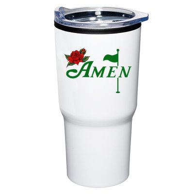 Masters Golf Tournament Golfing Amen Floral Master Golfer Tumbler