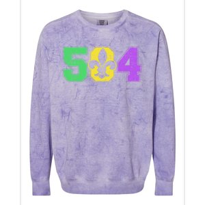 Mardi Gras Unicorn Party Gift Colorblast Crewneck Sweatshirt