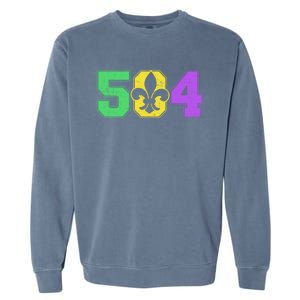 Mardi Gras Unicorn Party Gift Garment-Dyed Sweatshirt