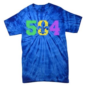 Mardi Gras Unicorn Party Gift Tie-Dye T-Shirt