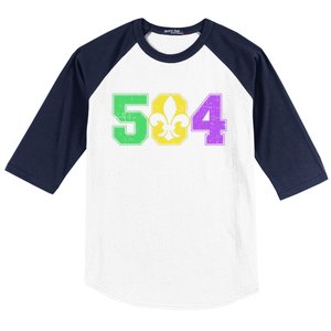 Mardi Gras Unicorn Party Gift Baseball Sleeve Shirt