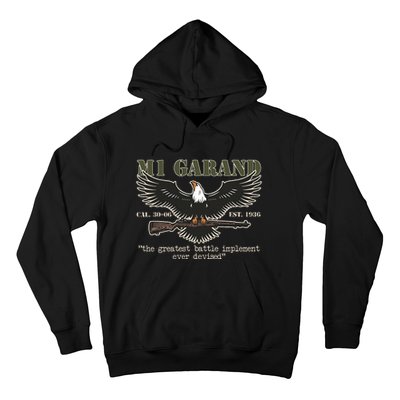 M1 Garand U.S. Main Battle Rifle Gun Wwii Hoodie