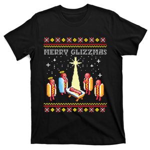 Merry Glizzmas Ugly Christmas T-Shirt