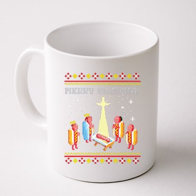 Merry Glizzmas Ugly Christmas Coffee Mug