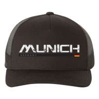 Munich Germany Vintage Retro Yupoong Adult 5-Panel Trucker Hat