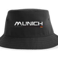 Munich Germany Vintage Retro Sustainable Bucket Hat