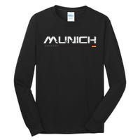 Munich Germany Vintage Retro Tall Long Sleeve T-Shirt