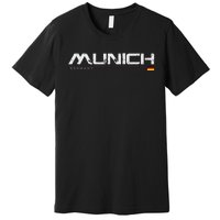 Munich Germany Vintage Retro Premium T-Shirt