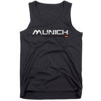 Munich Germany Vintage Retro Tank Top