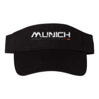 Munich Germany Vintage Retro Valucap Bio-Washed Visor