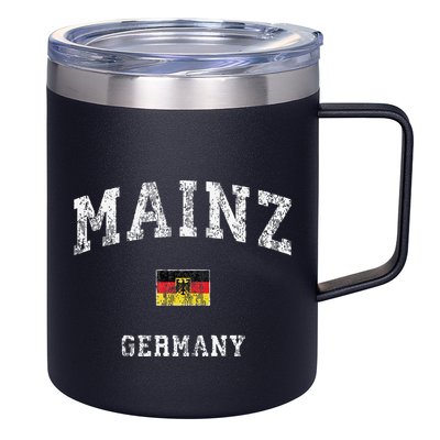 Mainz Germany Vintage Athletic Sports 12oz Stainless Steel Coffee Mug