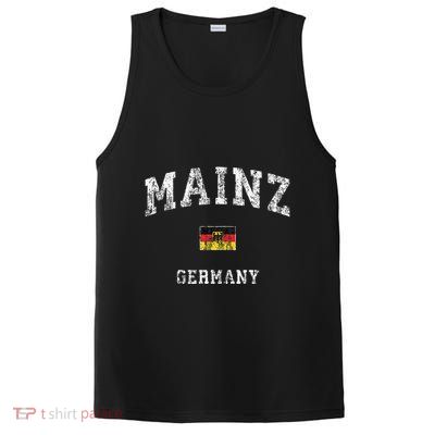 Mainz Germany Vintage Athletic Sports PosiCharge Competitor Tank