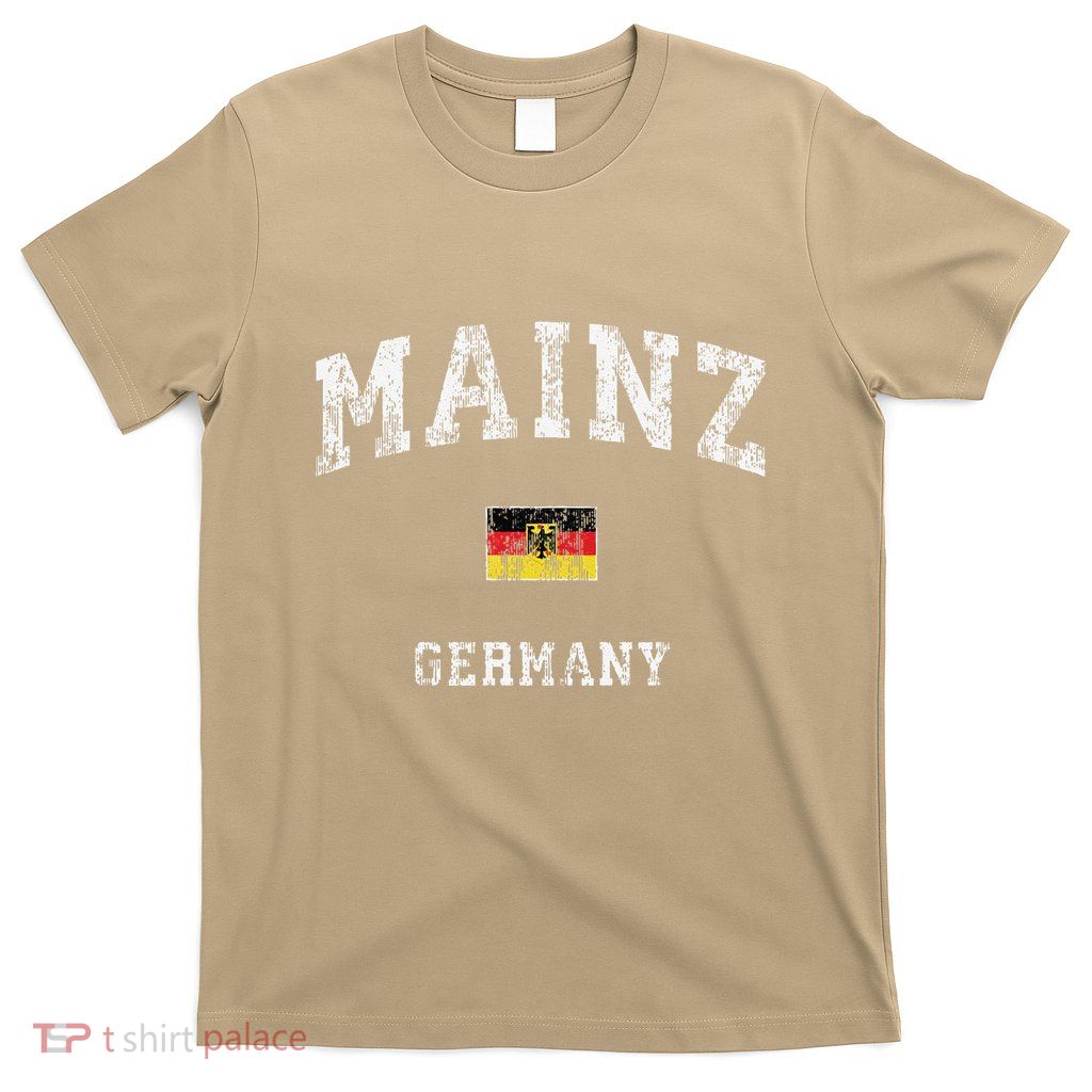 Mainz Germany Vintage Athletic Sports T-Shirt