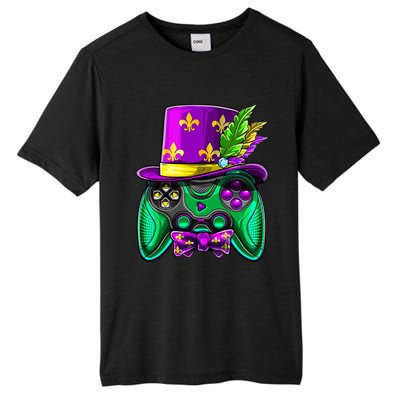 Mardi Gras Video Game Controller Jester Hat Costume Tall Fusion ChromaSoft Performance T-Shirt