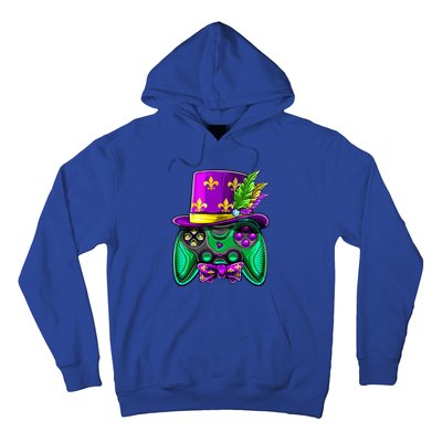 Mardi Gras Video Game Controller Jester Hat Costume Hoodie