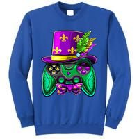 Mardi Gras Video Game Controller Jester Hat Costume Sweatshirt